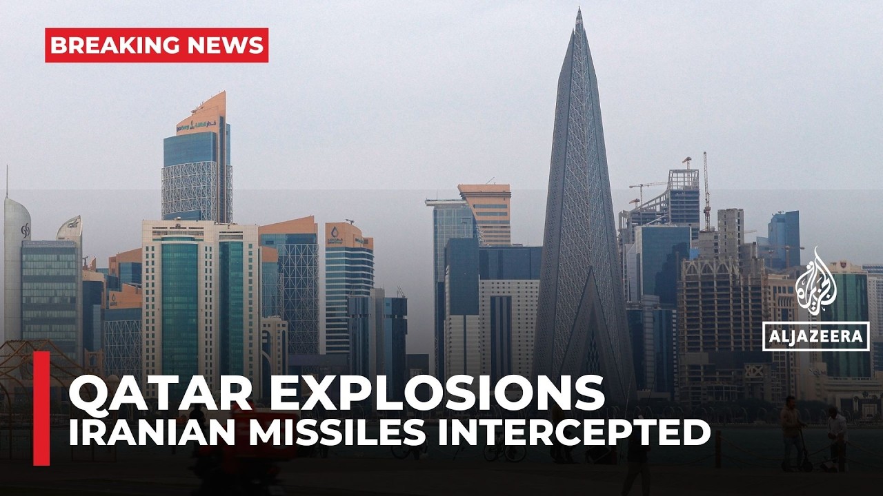 Several loud explosions heard across the Qatari capital Doha on Thursday