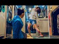 Passengers Struggle To Survive After An Infected Girl Enters The Train During A Zombie Outbreak