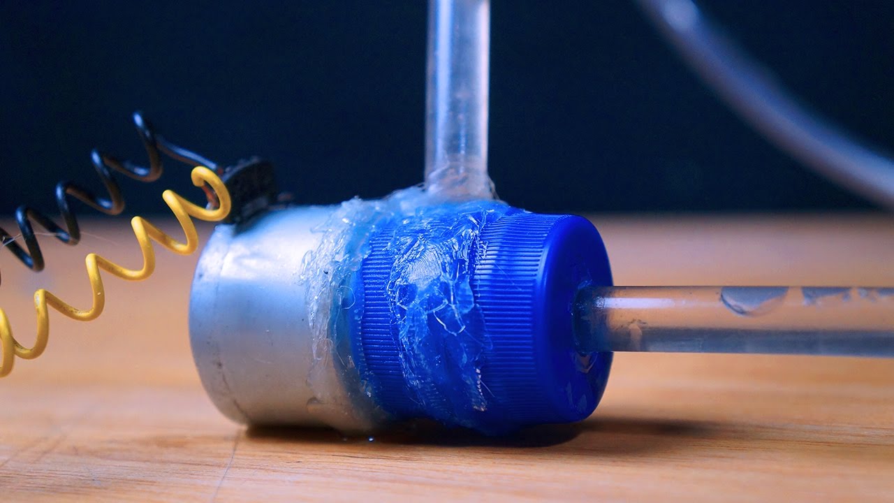 HOW TO MAKE A MINI HOMEMADE WATER PUMP