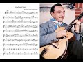 Django Reinhardt - Limehouse Blues Transcription