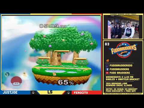 FuddBrudders 83 Ferocitii vs  JustJoe SSBM Melee Singles