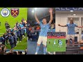 Erling Haaland Gets Celebrated By His Teammates and Man City Fans After Breaking The Scoring Record
