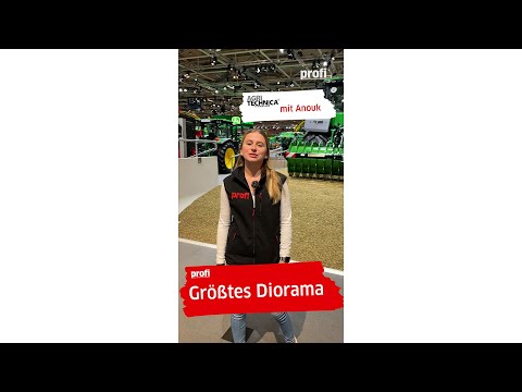 Größtes Diorama |  Agritechnica23 mit Anouk #3