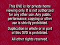Red FBI Warnings 2000 2003 DVD Version