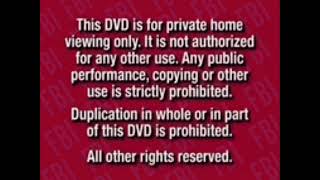 Red FBI Warnings (2000-2003) (DVD Version)