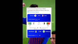 greatest of all time 🤩 #ronaldo #messi #realmadrid #porrugal #juventus #edit