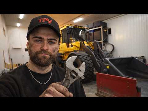 Veckovlogg #1 || Krångel med hjullastaren & slangbyte på skördaren