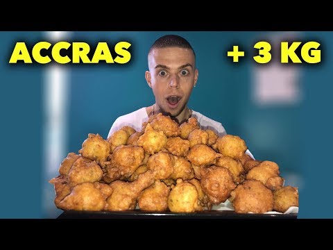 ACCRAS de MORUE CHALLENGE !! CONCOURS du PLUS GROS MANGEUR d'ACCRAS !