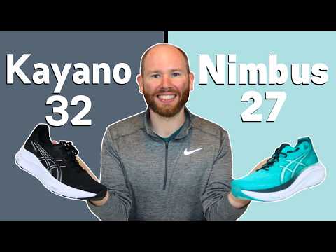 ASICS Gel-Kayano 32 vs. Gel-Nimbus 27 | Was ist der WIRKLICHE Unterschied?