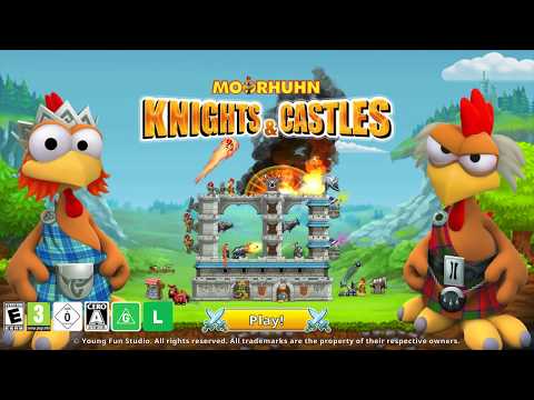 Moorhuhn Knights & Castles for Nintendo Switch Trailer en thumbnail