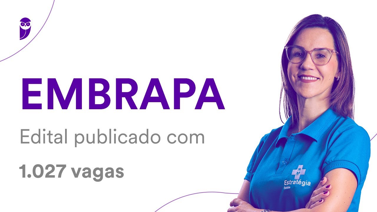 Concurso EMBRAPA: Edital publicado com 1.027 vagas