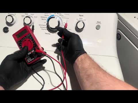 DIY test heating element GE dryer. GTD42EASJ2WW