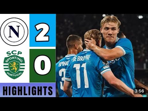 Napoli vs Sporting CP(2-0)All goals & Highlights(UEFA Champions league 2025)