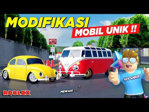 MODIFIKASI MOBIL UNIK MEWAH !! REVIEW MOBIL BARU CDID UPDATE - Roblox Indonesia