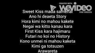 Familiar of Zero (Zero No Tsukaima) First Kiss Lyrics