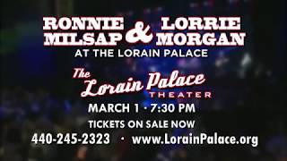 Ronnie Milsap & Lorrie Morgan at the Lorain Palace Ohio