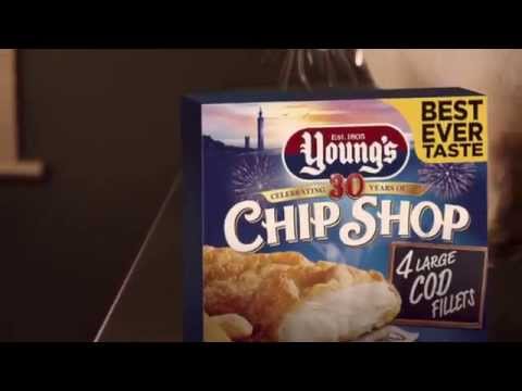 Young's Chip Shop Advert | Malcolm the Cat