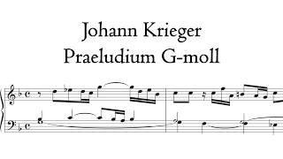 Krieger - Praeludium in G-moll / G Minor - Klais organ, Lubin, Hauptwerk