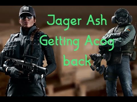 New Leaks About Jager And Ash Getting There Acog Back-Rainbow Six Siege