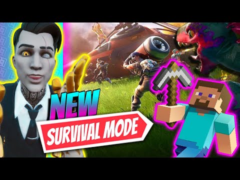 Scyan - huge NEW SURVIVAL game mode in fortnite ( minecraft and rust in fortnite battle royal) creative 2.0
