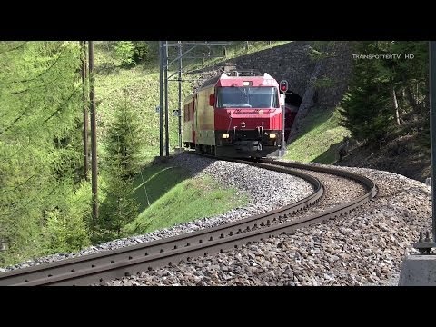 Rhätische Bahn (RhB)/Albulabahn zwischen Bergün und Preda
