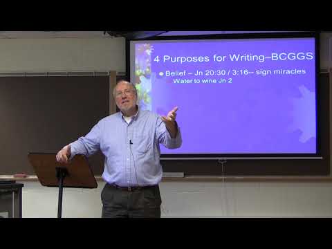 Dr. Ted Hildebrandt, New Testament Literature, Lecture 17E