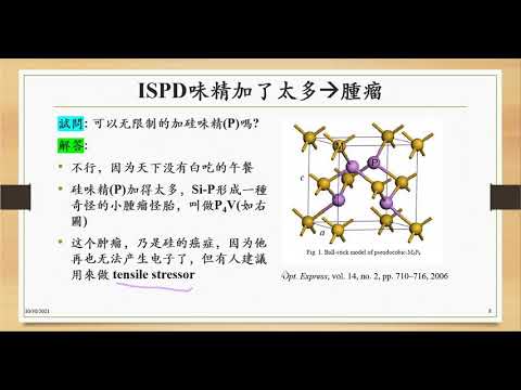 芯片成王败寇 加味精降電阻 Dopant segregation, SPE，P4V，2D