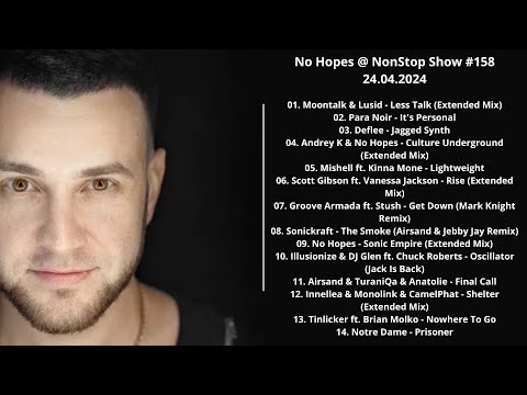 No Hopes @ NonStop Show #158 24.04.2024 with Tracklist
