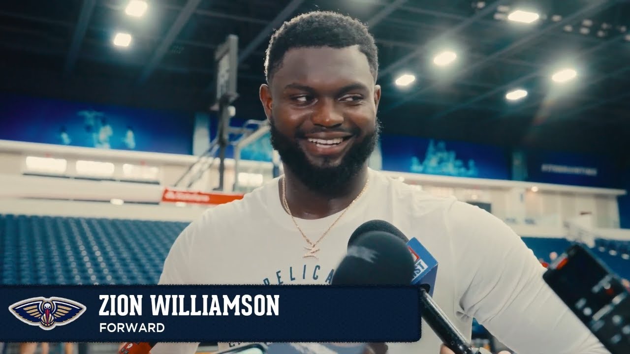 Zion Williamson talks Day 1 | Pelicans Training Camp 2024