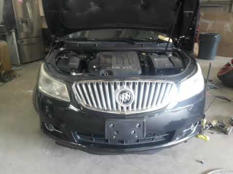 Bumper removal front on a Buick LaCrosse