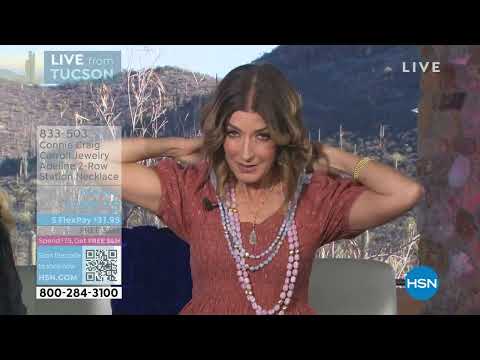 HSN | Connie Craig Carroll Jewelry Collection - Live From Tucson 02.07.2023 - 06 PM