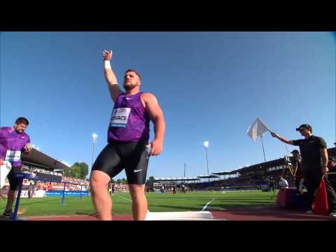 Lausanne 2015: Men's Shot Put - Top 3