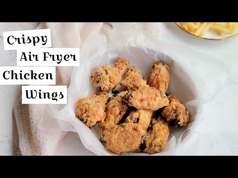 Spicy Crispy Air fryer Chicken Wings recipe by morEwish