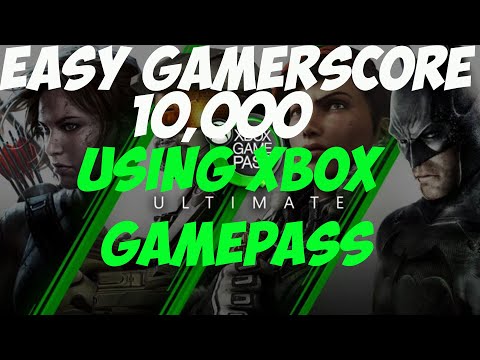 Easy 10,000 Gamerscore (Using Xbox Gamepass)!!