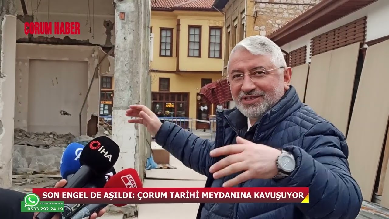 Son engel kaldırıldı, asırlık meydan gün yüzüne çıkıyor