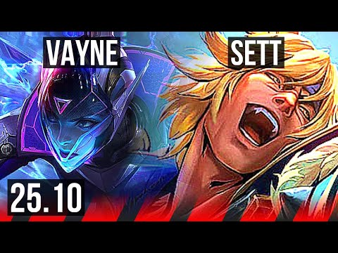 VAYNE vs SETT (TOP) | KR Master | 25.10