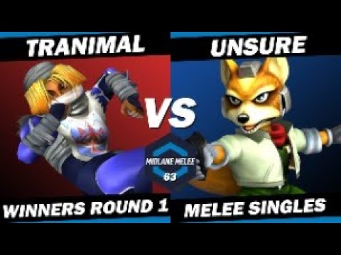 Tranimal vs Unsure - Winners Round 1 | Midlane Melee 63