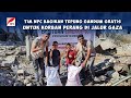 KRISIS PANGAN MAKIN PARAH TIM NPC BAGIKAN TEPUNG GANDUM GRATIS UNTUK PENGUNGSI PALESTINA