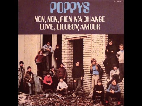 Les POPPYS - Love, Lioubov, Amour - (Original Promo Video 1971)