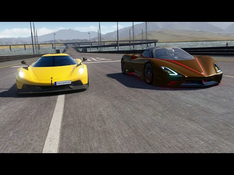 Koenigsegg Jesko Absolut vs SSC Tuatara at Special Stage Route X