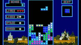 Classic Games Junkies - "Tetris" (MSX) - Easy level