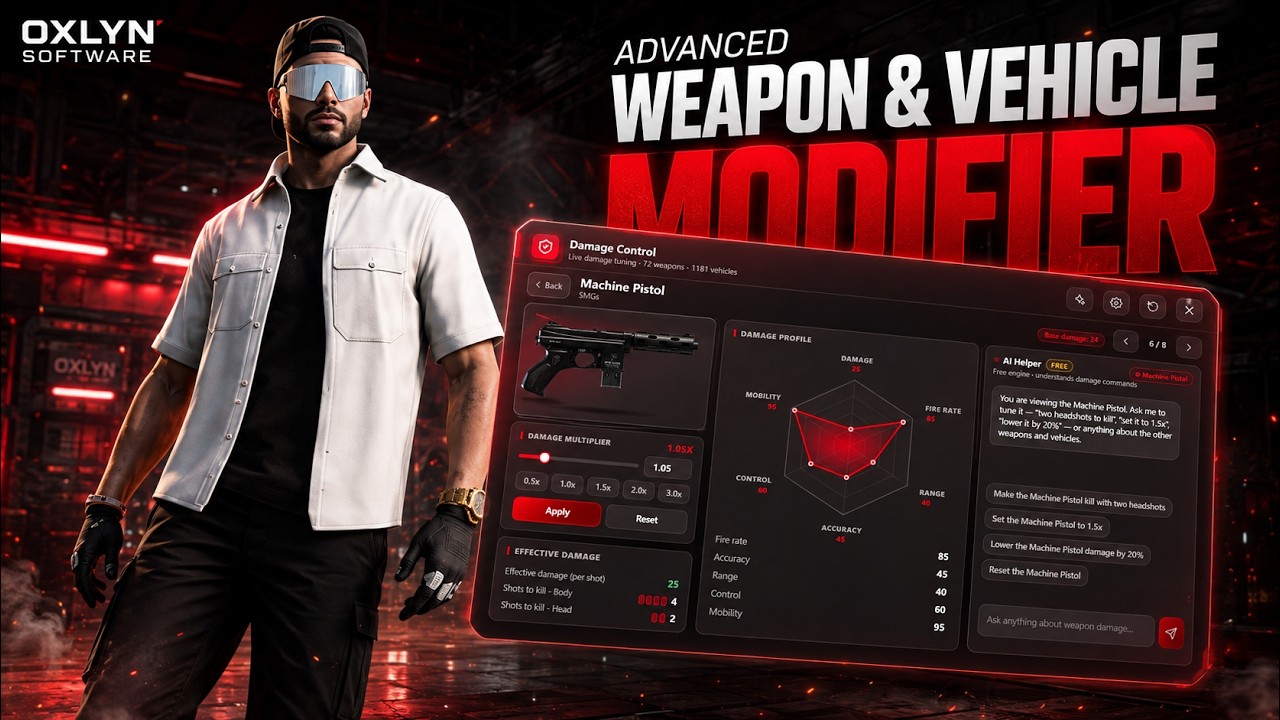 Oxlyn | Weapon & Vehicle Damage Modifier