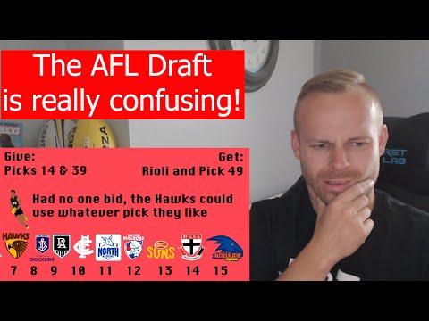 Rob Reacts to... AFL EXPLAINED | How the National Draft Works