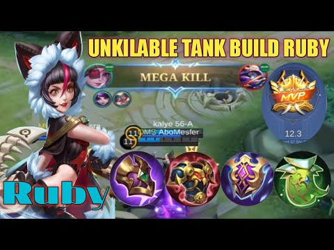 UNKILLABLE TANK BUILD RUBY / RUBY GAMEPLAY #RUBY