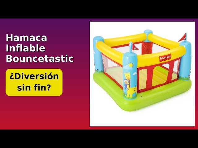 Vídeo relacionado con Fisher Price - Llama Saltaria Hinchable - con Agarre para Mayor Seguridad - Incluye hinchador (Deqube 920D00162)