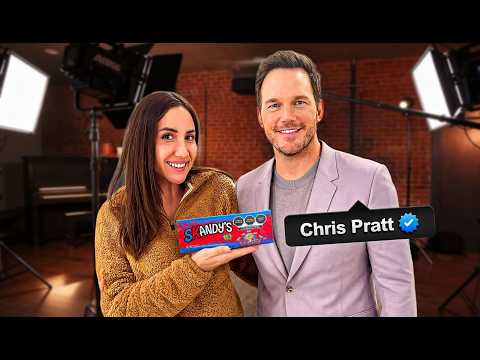 Sorpresa a mi novio. Le di sus dulces a su actor favorito