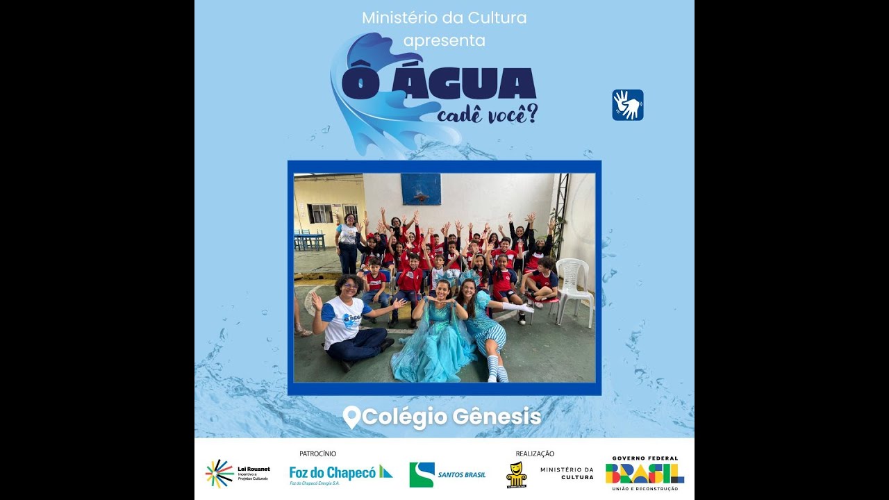 Ô ÁGUA, CADÊ VOCÊ? em Barcarena, PA - Colégio Gênesis
