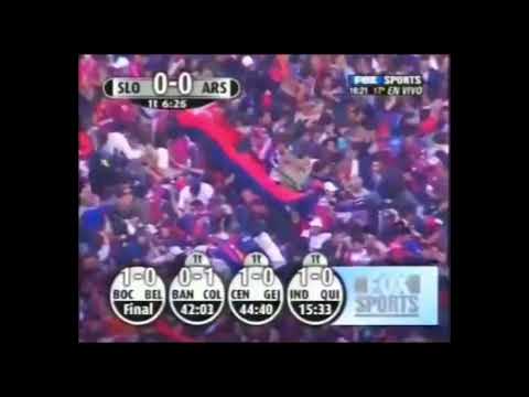 "Avalancha de La Gloriosa Butteler - San Lorenzo" Barra: La Gloriosa Butteler &bull; Club: San Lorenzo