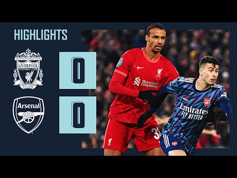 HIGHLIGHTS | Liverpool vs Arsenal (0-0) | Carabao Cup