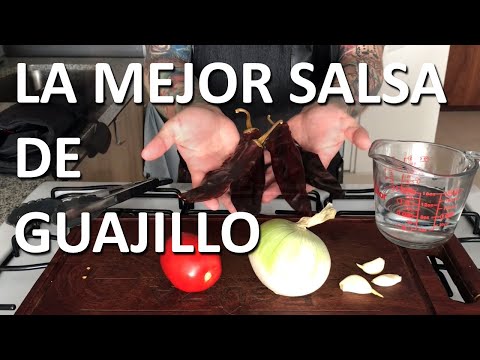 Así se Hace La Famosa Salsa de Chile Guajillo